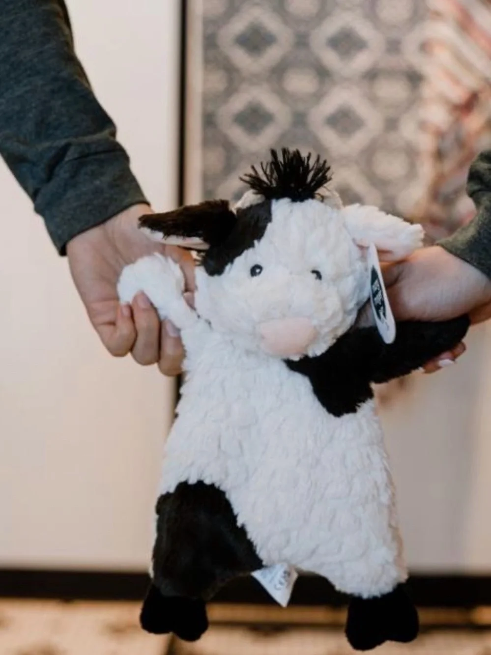 NWT Mary Meyer Putty Nursery Cow Lovey – 11″